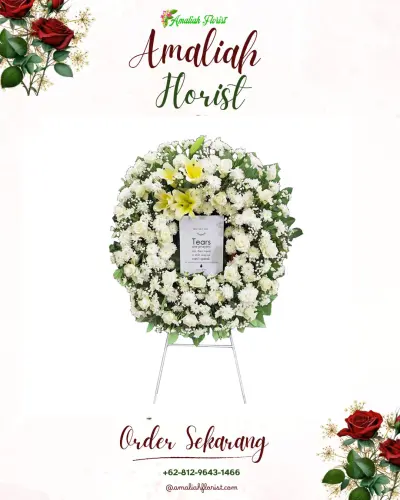 Krans Bunga Duka Cita di Wiladeg